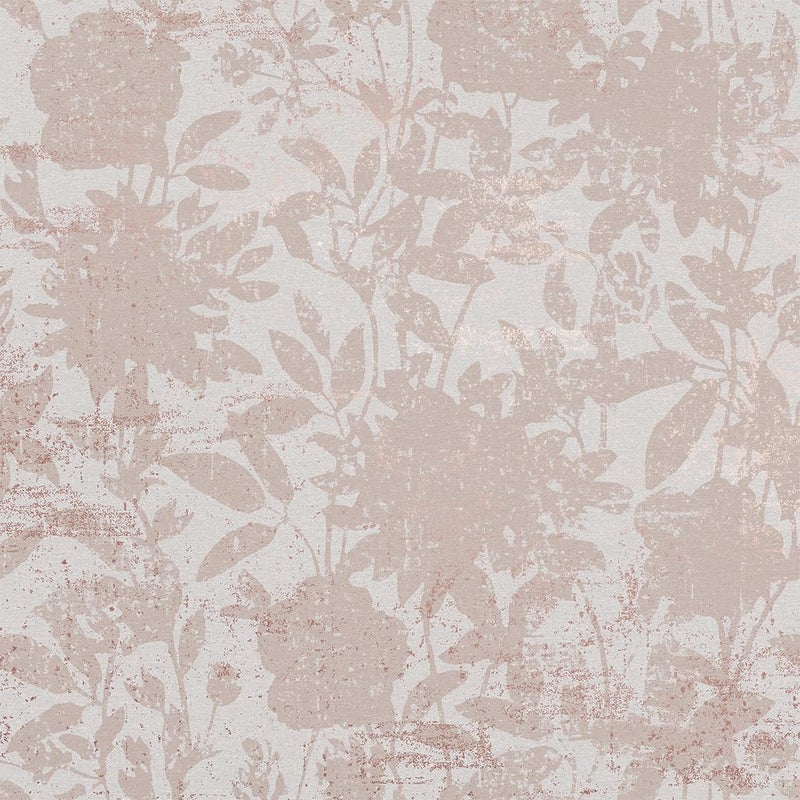 Tempaper Dusted Pink Garden Floral Removable Peel and Stick Floral Wallpaper, 20.5 in X 16.5 ft, Made in the USA - Image 1